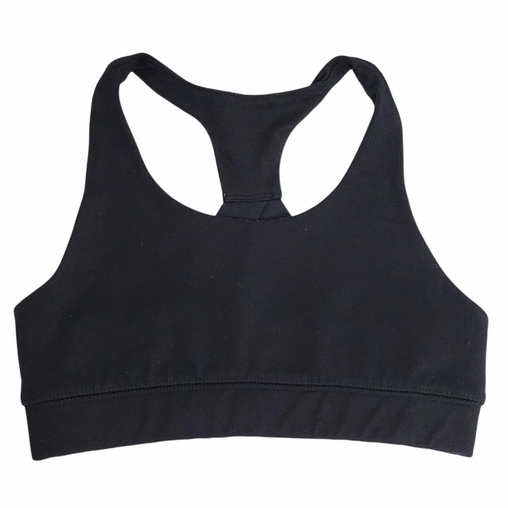 Girls DSG sports bra black small